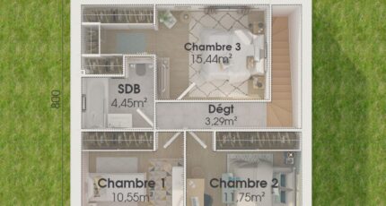 Chennevières-sur-Marne Maison neuve - 1951192-4586modele920210617pwaOM.jpeg Maisons Evolution