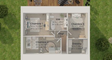 Chennevières-sur-Marne Maison neuve - 1951191-4586modele1020210617SwSk1.jpeg Maisons Evolution