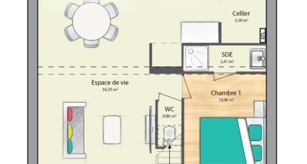 Férolles-Attilly Maison neuve - 1972540-1795modele1020200729ITT0c.jpeg Maisons Evolution